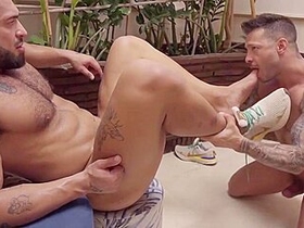 Nik Fros Smashes John Brachallis Ass