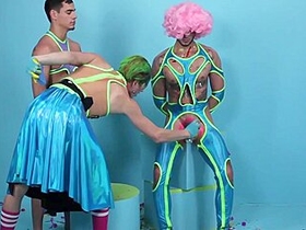 Tayte Hanson, Ricky Roman And Levi Michaels In Fashion Industry Meets Gay Fucking Meets