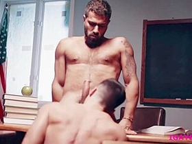 Jacks Off As He Worships Tristan Hunters With Adam Ramzi