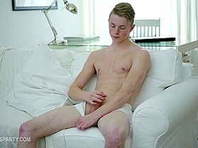 Twink Jerks Off