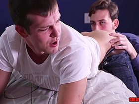 Banging On The Bed With Thirsty And - Mickey Knox And Scotty Knox