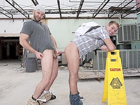 Corey Rezzon And Seth Michaels In Bumping Uglies Outdoors In Front Of The Whole World