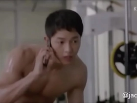 Song joong ki workout scene