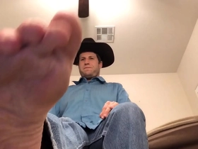 Cowboy POV Foot Worship