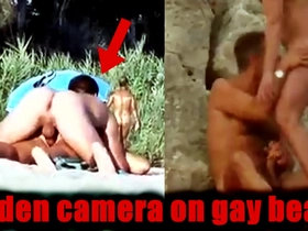 SPY CAM on A NUDE GAY BEACH!!! THE BEST MOMENTS! Compilation! Hidden camera